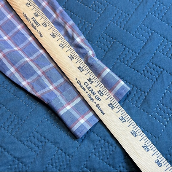 Untickit 2XL Men’s 100% Cotton Plaid Button Down Long Sleeve - Picture 7 of 9